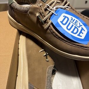 Hey Dude Men's Brown Casual Shoes